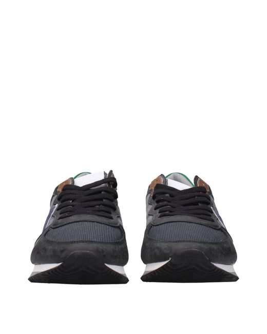 Philippe Model Sneakers TRPX Herren Wildleder Grau/Grün in Blue für Herren