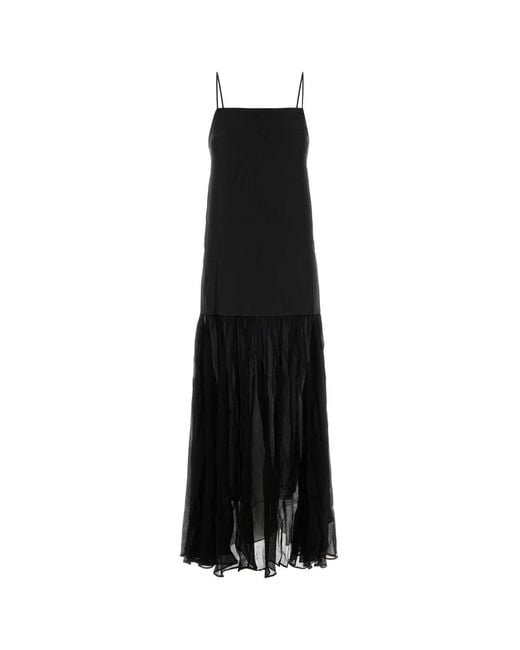 Anine Bing Black Clementine Dress