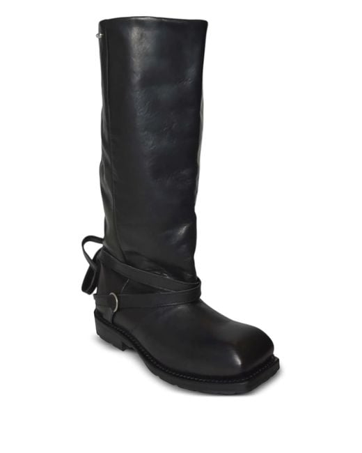 Our Legacy Black High Engine Boot