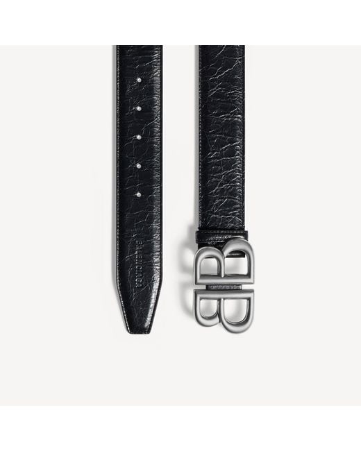 Balenciaga Black Monaco Belt for men