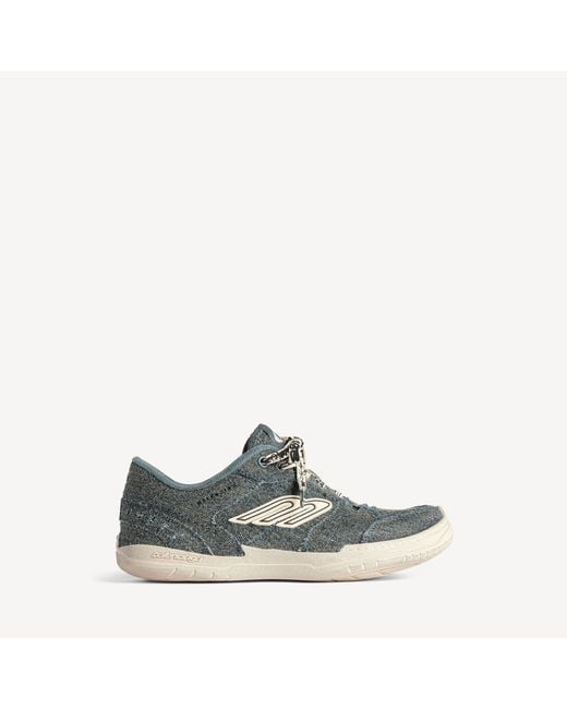 Balenciaga Blue Hamptons Denim Sneaker for men