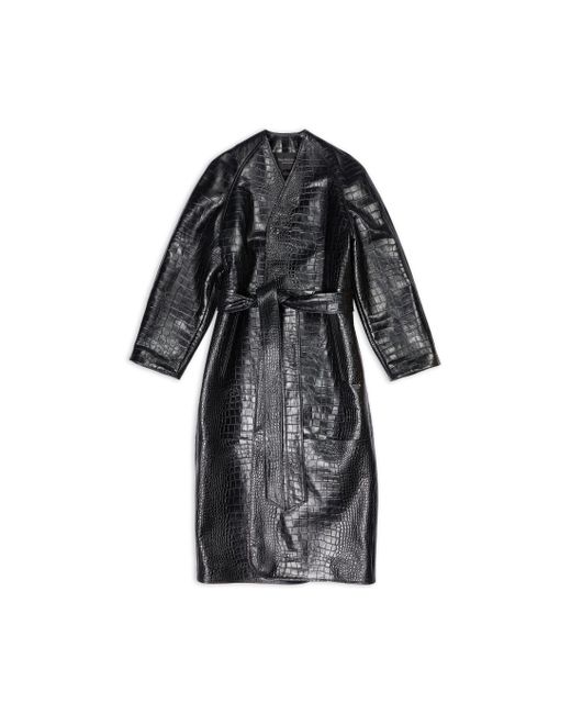 Balenciaga Black Lining Coat