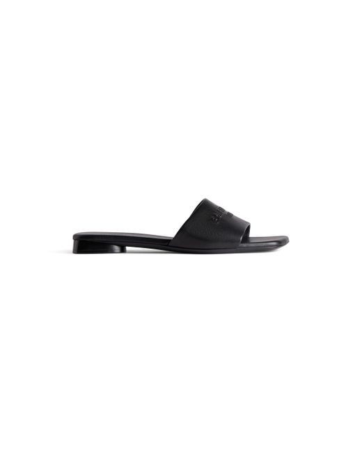Balenciaga Black Duty Free Flat Sandal