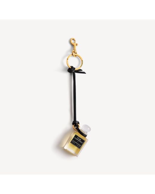 Charm Miniatura Flacone Fragrance di Balenciaga in Metallic