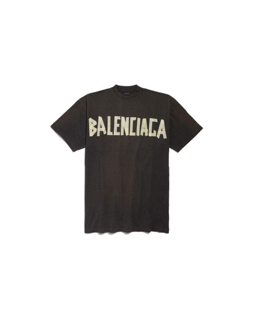 Balenciaga Black Tape type t-shirt-kleid