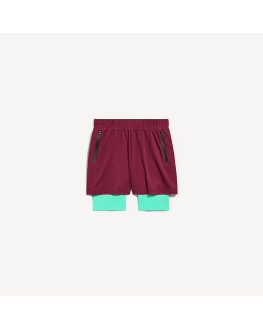 Balenciaga Red Techwear Shorts for men
