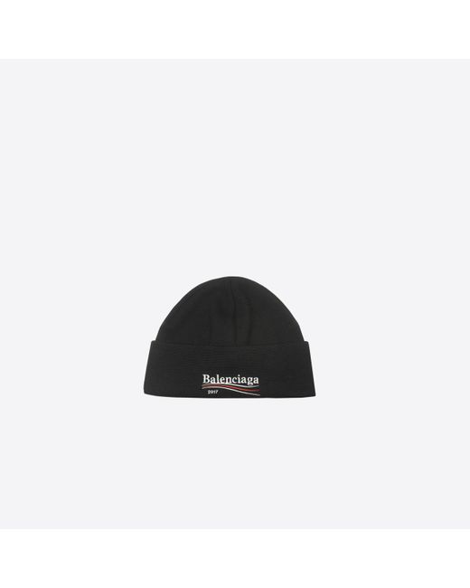 Balenciaga Wool 2017 Beanie in Black 