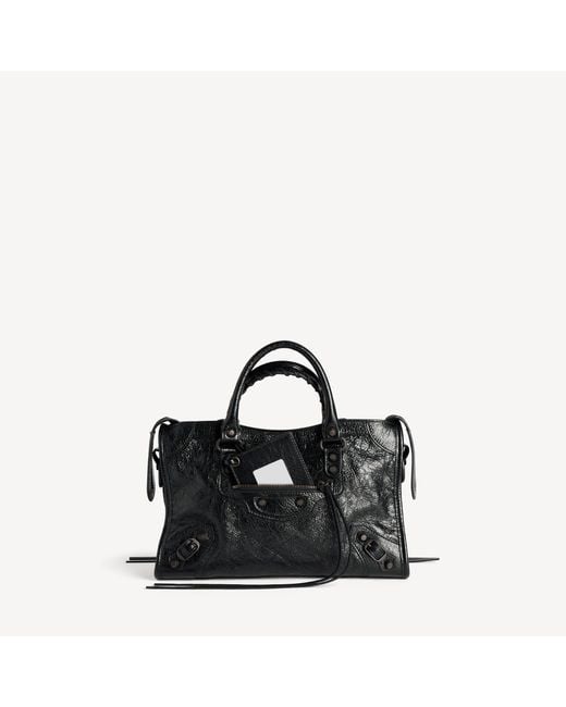 Balenciaga Black Le City Bag Small