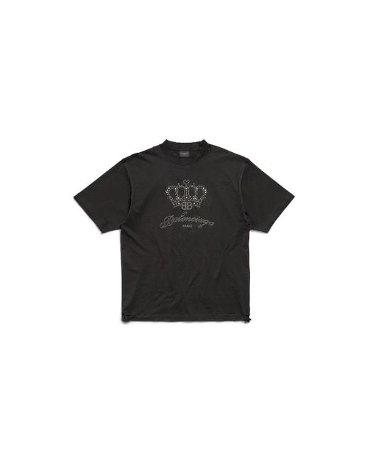 Balenciaga Black Bb motel t-shirt medium fit