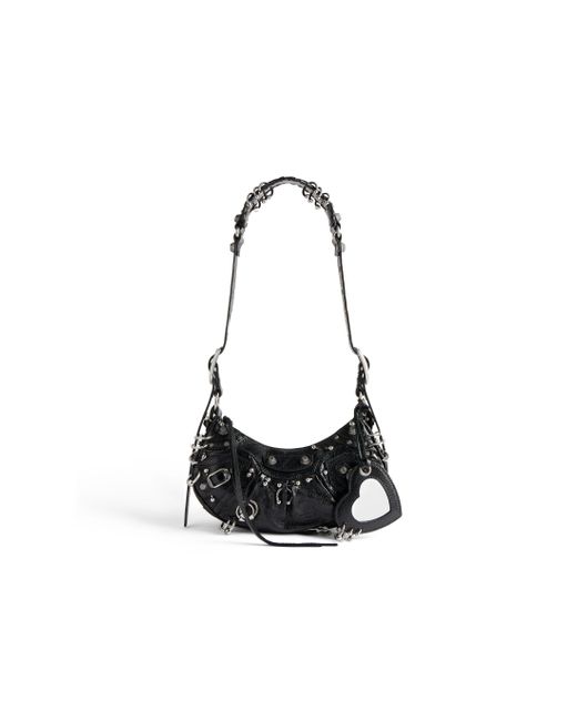 Balenciaga Le Cagole Xs Shoulder Bag With Piercing Black