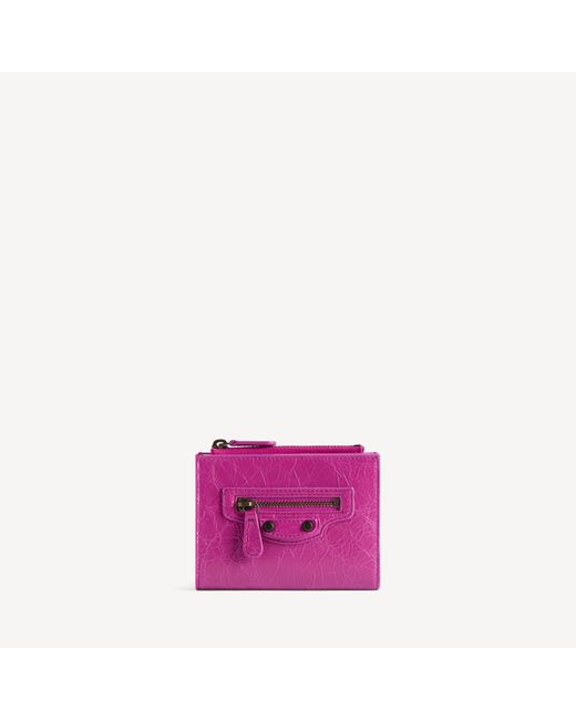 Balenciaga Purple Le City Bifold Wallet