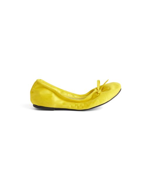 Balenciaga Yellow Shoe Clutch Ballerina