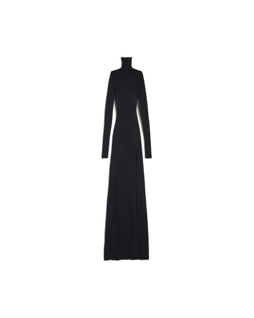 Vestido flat seamless Balenciaga de color Black