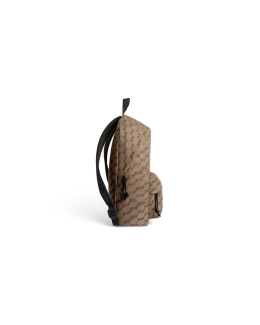 Balenciaga Signature Medium Backpack Bb Monogram Jacquard Canvas