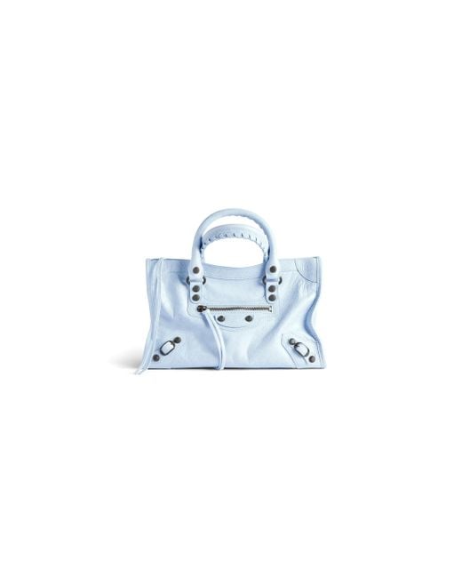Balenciaga Blue Le City Tasche Klein
