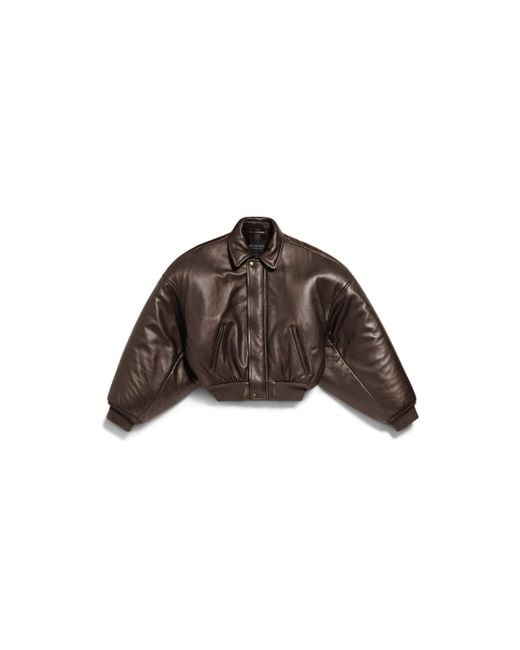 Giacca Round Taxi di Balenciaga in Brown da Uomo