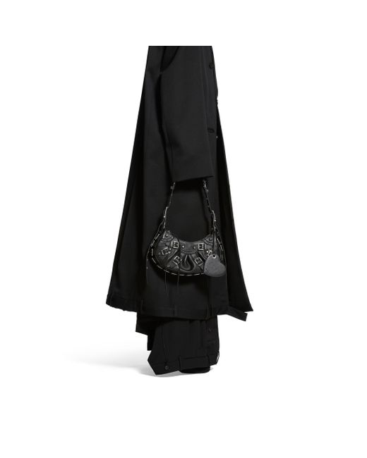 Balenciaga Black Le Cagole Xs Shoulder Bag With Buckles