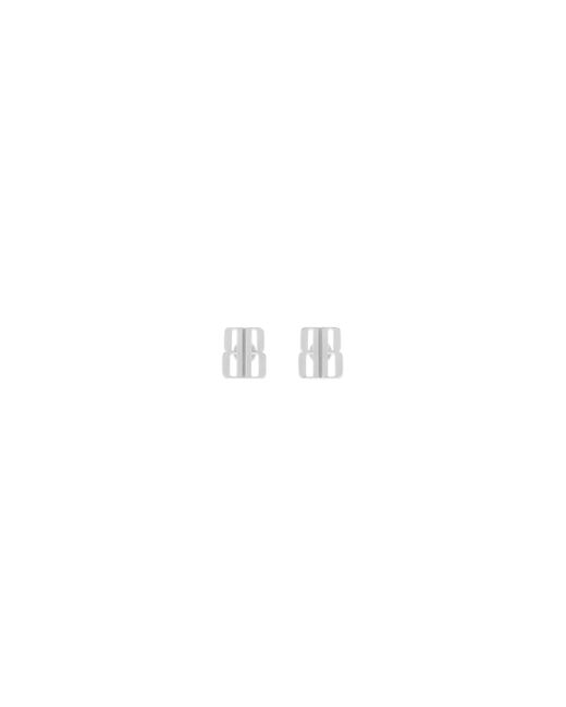 Orecchini Stud Nano Xs di Balenciaga in White