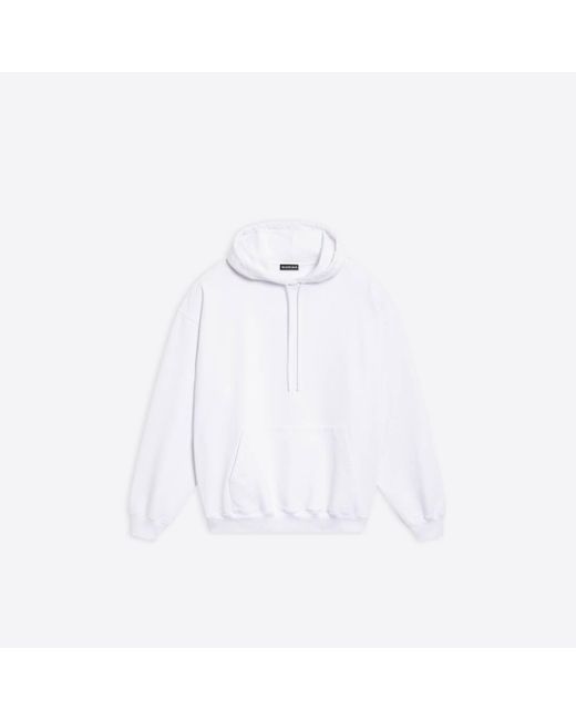 balenciaga fleece hoodie
