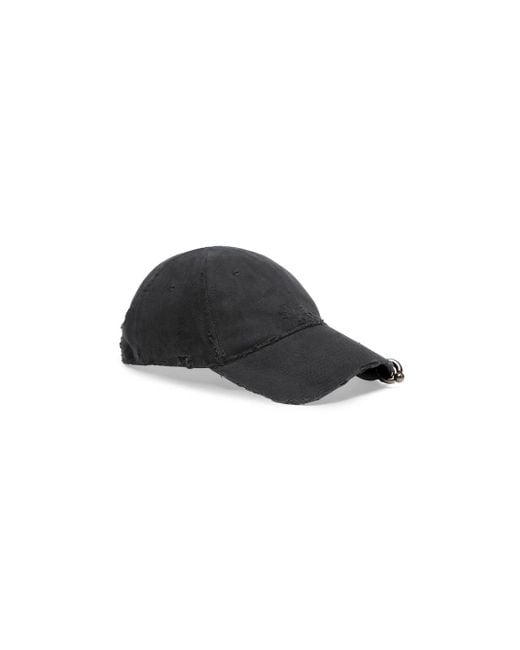 Balenciaga Heavy Piercing Cap in Black | Lyst UK Balenciaga Heavy Piercing Cap in Black | Lyst UK