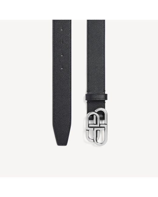 Balenciaga Black Bb Large Belt for men