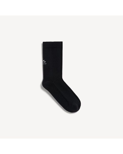 Balenciaga Black Techwear Technical Socks