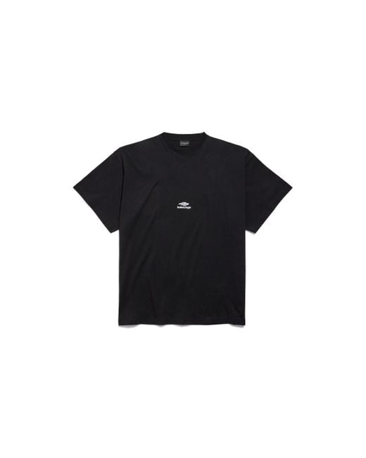 Camiseta 3B Sports Icon Oversized Balenciaga de color Black