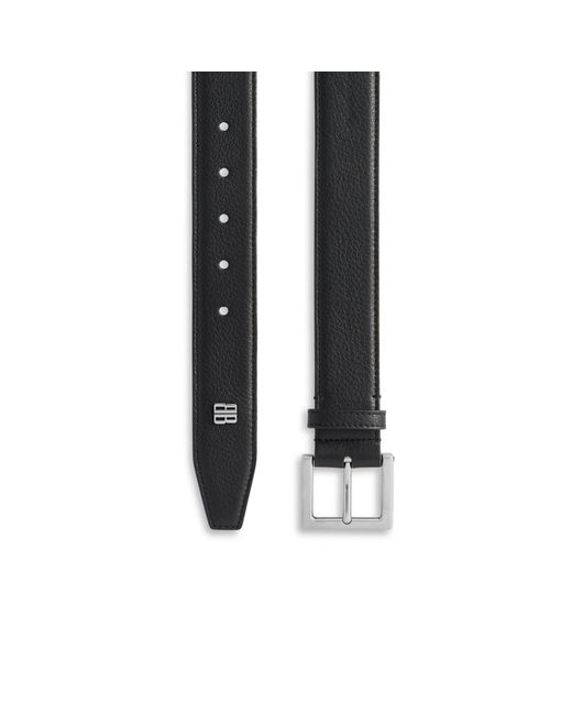 Balenciaga Black Tiny Logo Belt for men