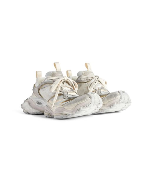 Balenciaga White Cargo Sneakers for men