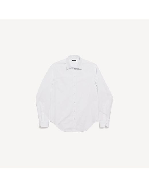 Balenciaga White Standard Shirt for men