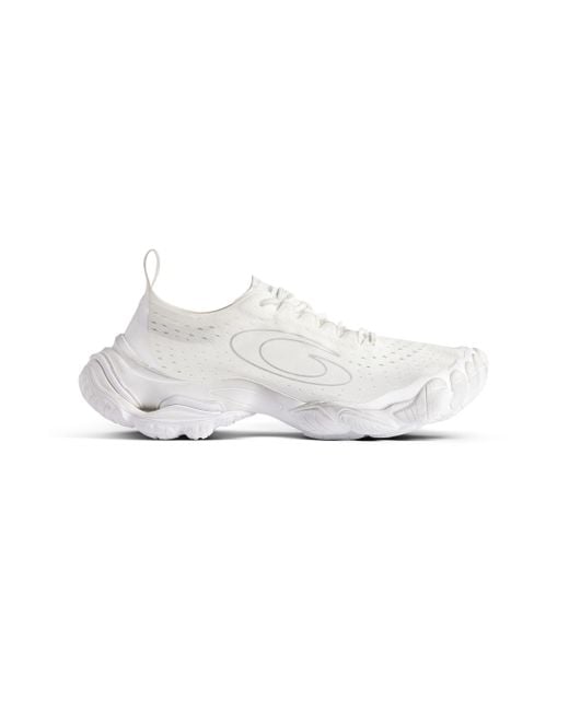 Balenciaga White Anatomic Runner Sneaker for men