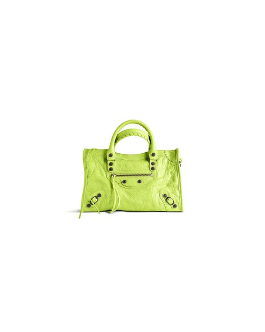 Balenciaga Green Le City Bag Small