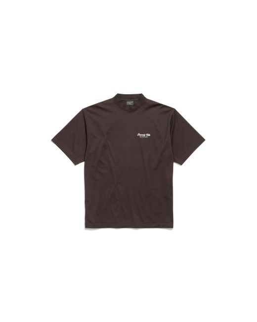 Camiseta beverly hills medium fit Balenciaga de color Brown