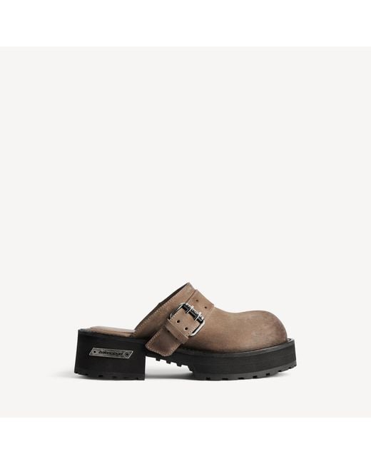 Balenciaga Brown Venom Mule