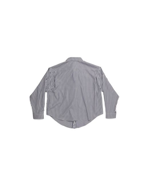 Balenciaga Gray Swing Shirt Large Fit