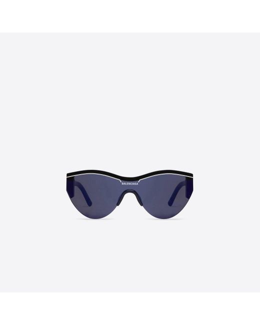 Balenciaga Blue Ski Cat Sunglasses