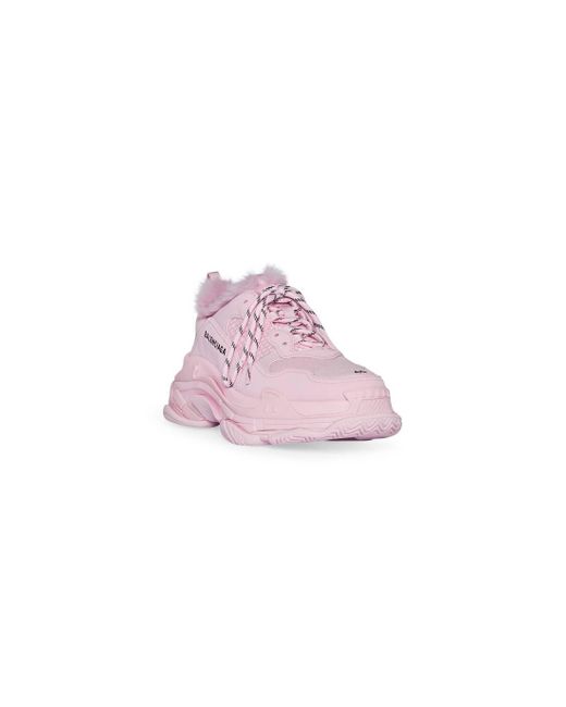 Balenciaga triple shop s pink fake