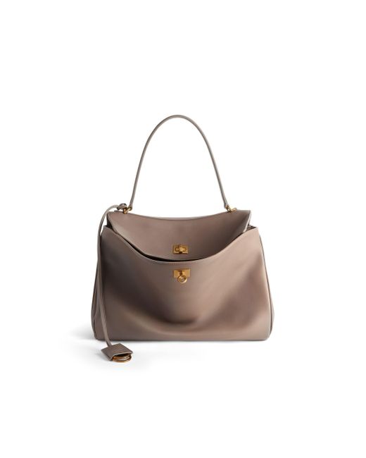 Balenciaga Rodeo Handtasche Mittelgroß in Braun Lyst AT