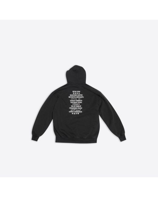 Balenciaga Fortnite©2021 Hoodie Medium Fit in Black | Lyst