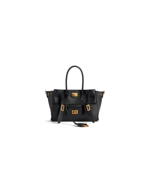 Balenciaga Black Bel Air Tragetasche Mini