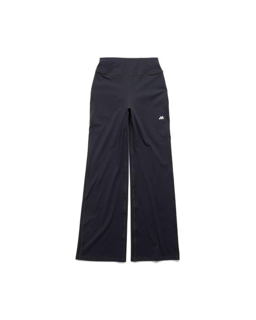 Pantaloni activewear flared slim fit di Balenciaga in Blue