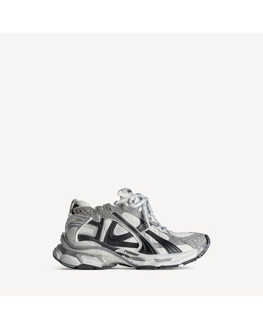 And Runner Gradient Polyurethane Snekaers-Donna di Balenciaga in White