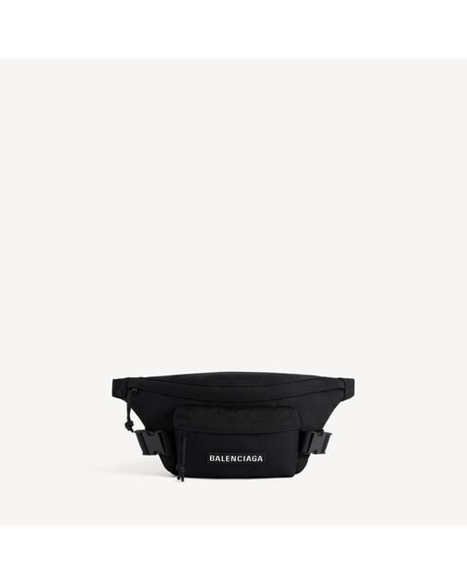 Balenciaga Black Ski Beltpack for men