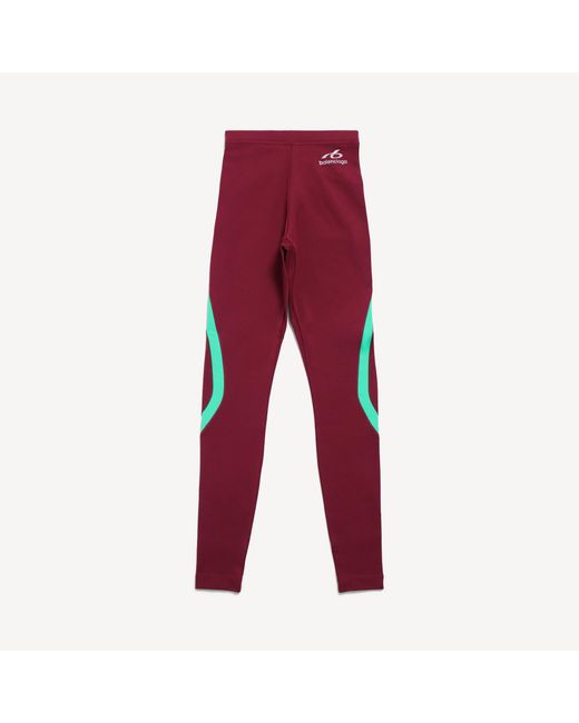 Balenciaga Red Techwear Leggings