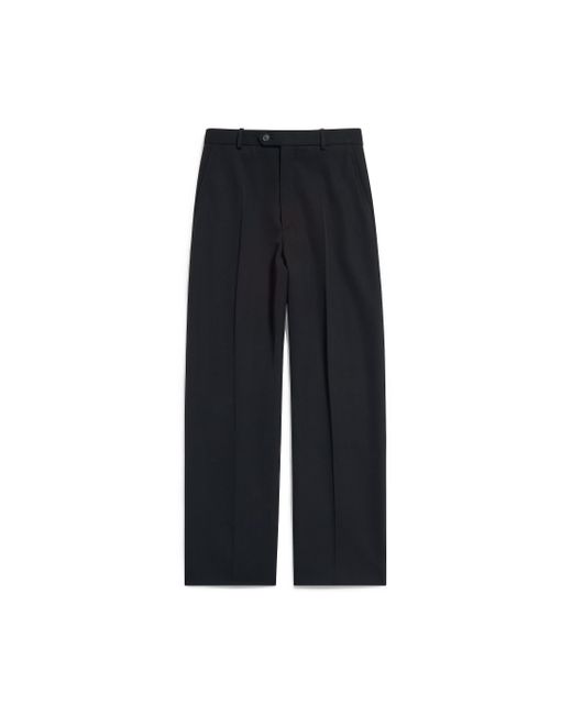 Balenciaga Black Baggy Tailored Pants
