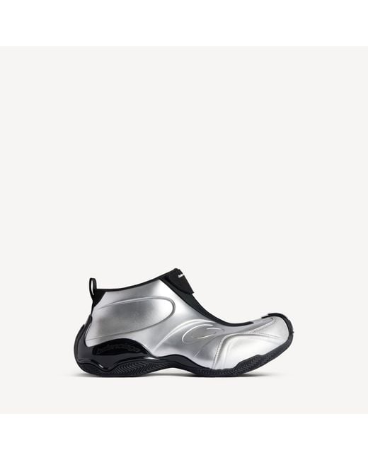 Balenciaga Metallic Basketball Sneaker for men