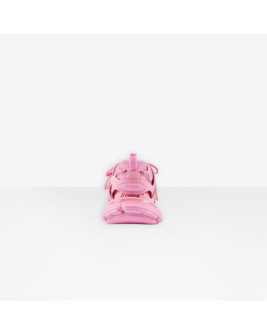all pink balenciaga track sneakers