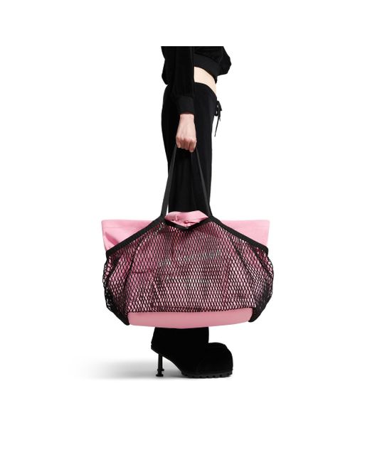 Balenciaga Pink 24/7 Large Tote Bag