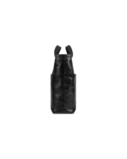 Balenciaga Black Explorer Tote Bag With Strap for men