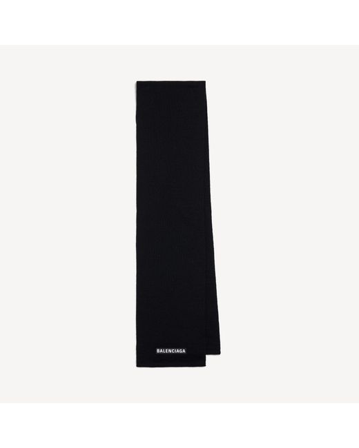 Sciarpa Patch di Balenciaga in Black